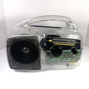 Freeplay Plus Self Powered AM/FM Radio Solar Power Emergency Wind Up Crank Clear